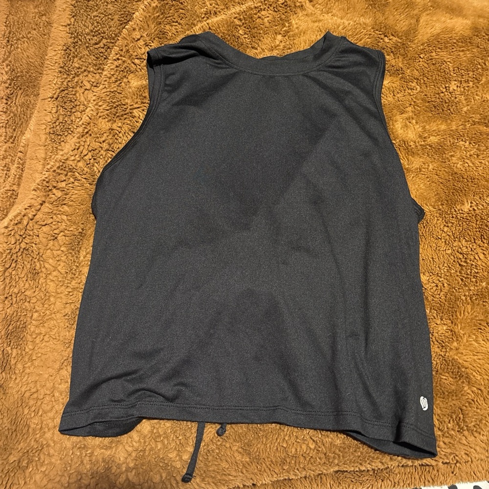 Black Sleeveless Women's Top
